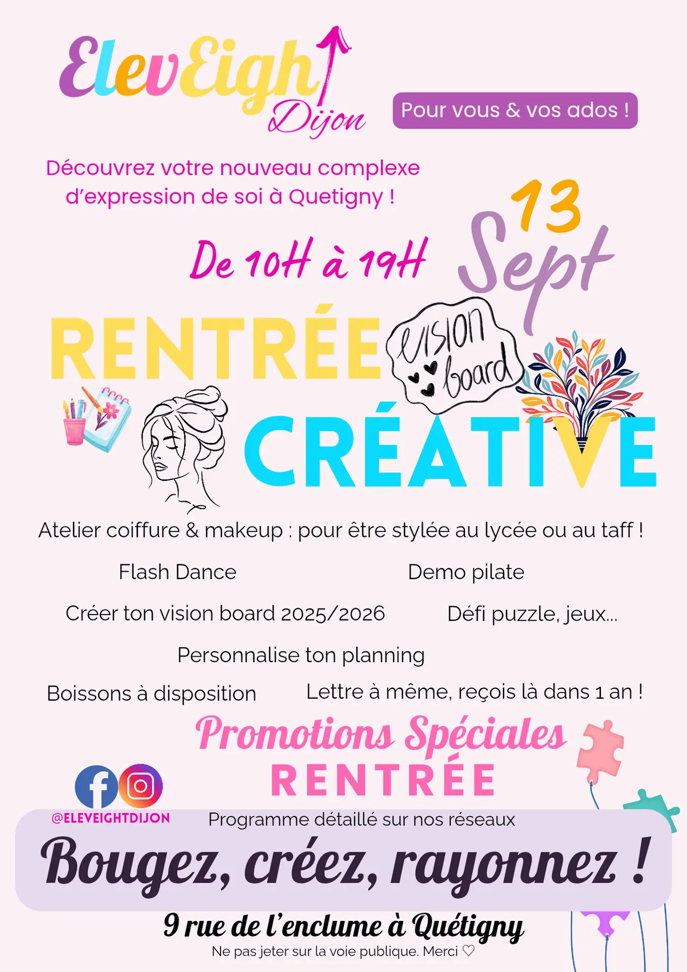 PORTES OUVERTES LE 13 SEPTEMBRE 2025 A QUETIGNY 